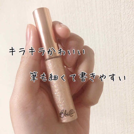 グリッターアイライナー/BBIA/リキッドアイライナーを使ったクチコミ(1枚目)