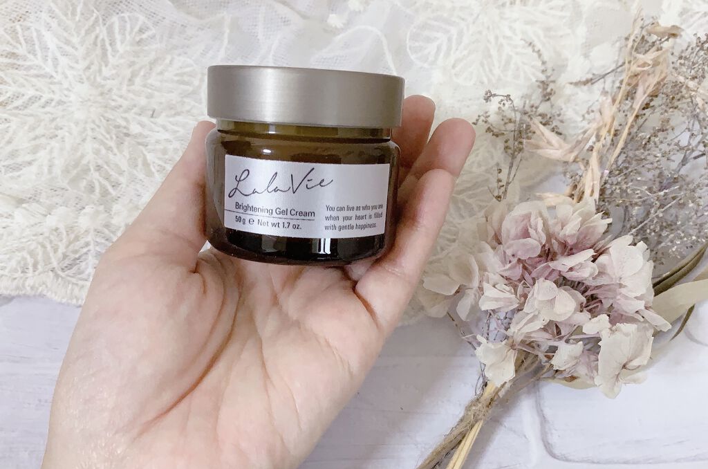 ブライトニング ジェル クリーム/Lala Vie/フェイスクリームを使ったクチコミ（2枚目）