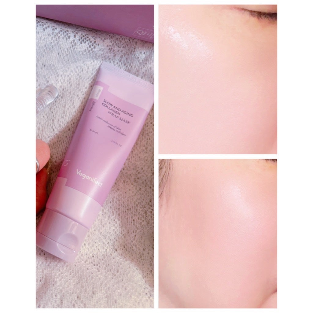 塗るマスクパック低分子コラーゲンマスク /Veganifect/洗い流すパック・マスクを使ったクチコミ(5枚目)