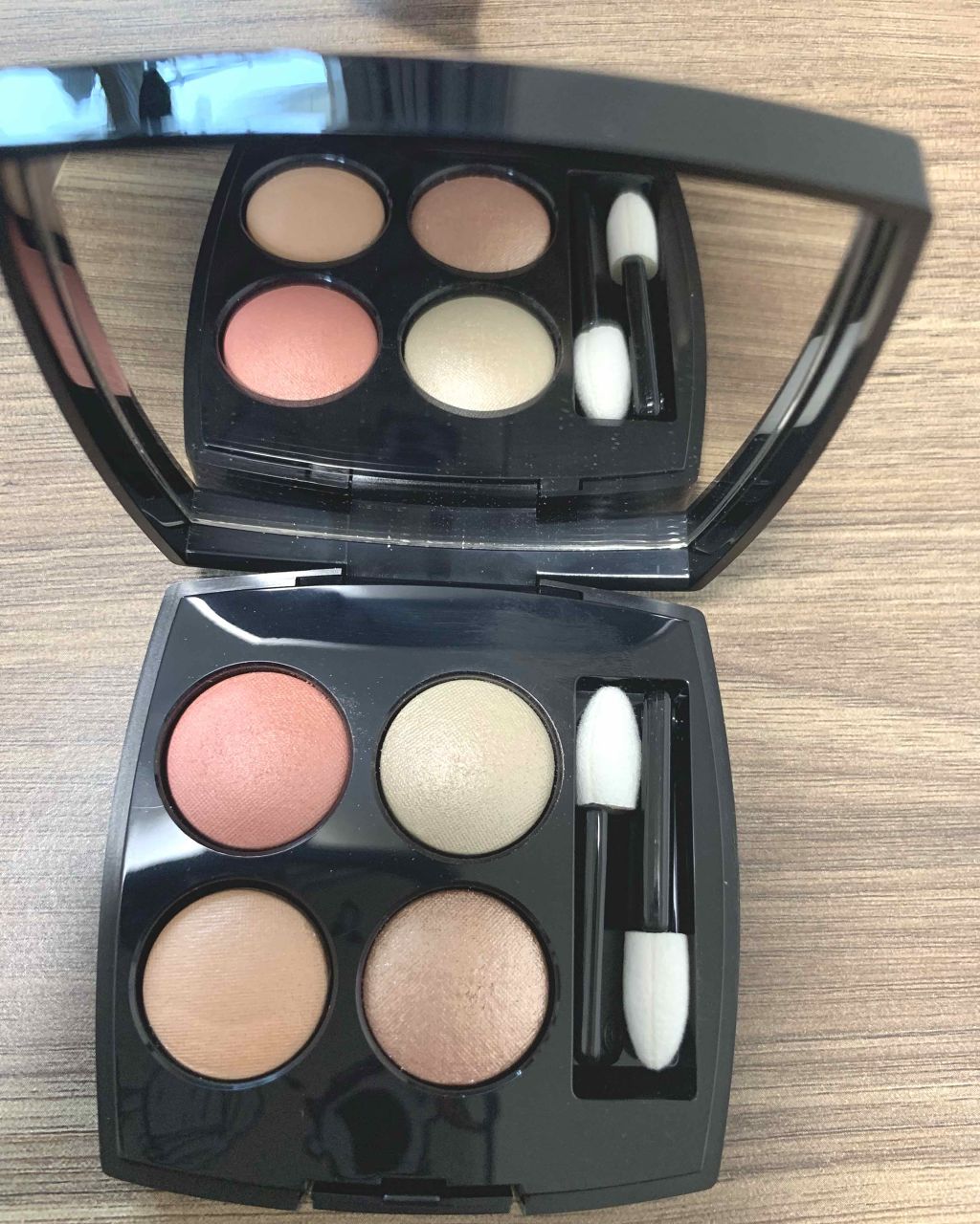 レ キャトル オンブル 348 ルウール ロゼ/CHANEL/アイシャドウパレットを使ったクチコミ（1枚目）