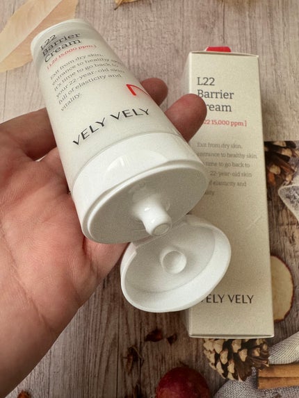 L22バリアクリーム/VELY VELY/フェイスクリームを使ったクチコミ(2枚目)