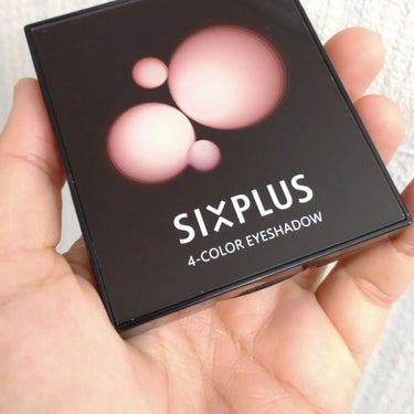 SIXPLUS 4色アイシャドウ/SIXPLUS/アイシャドウパレットを使ったクチコミ（2枚目）