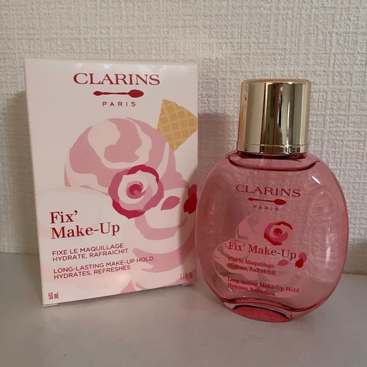 フィックス メイクアップ/CLARINS/ミスト状化粧水を使ったクチコミ(2枚目)