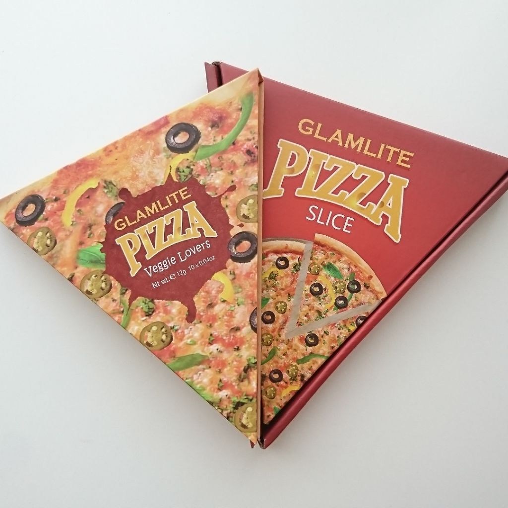 GLAMLITE Pizza Slice Palette Veggie Lover's/Glamlite/アイシャドウパレットを使ったクチコミ（1枚目）