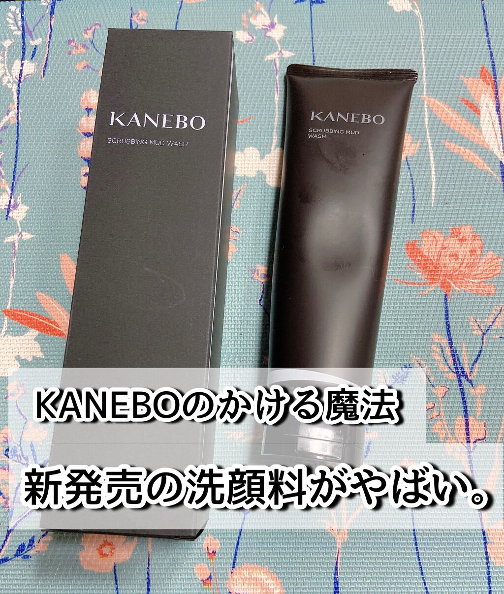 スクラビング マッド ウォッシュ/KANEBO/洗顔フォームを使ったクチコミ(1枚目)