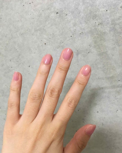 カラーベースコート ゼロ/uka/オールインワンネイルを使ったクチコミ(2枚目)