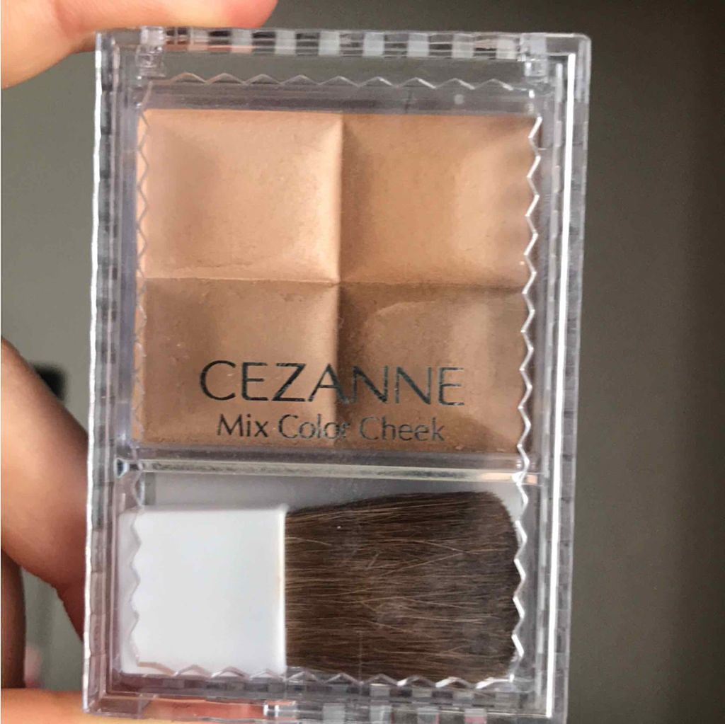 ミックスカラーチーク/CEZANNE/パウダーチークを使ったクチコミ(1枚目)