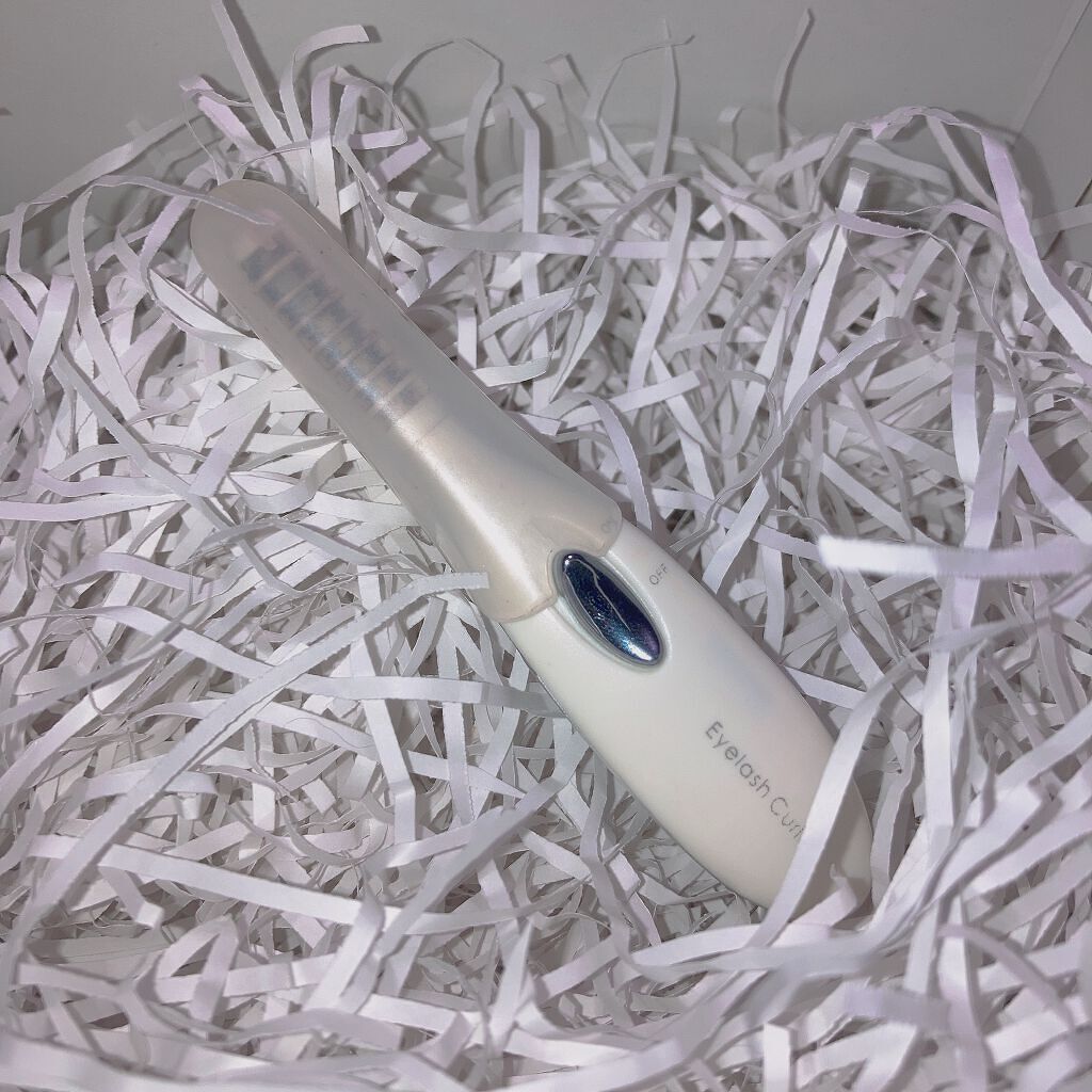 ミニホットアイラッシュカーラー ホワイト(WH&SI)/ニトリ/ホットビューラーを使ったクチコミ（1枚目）