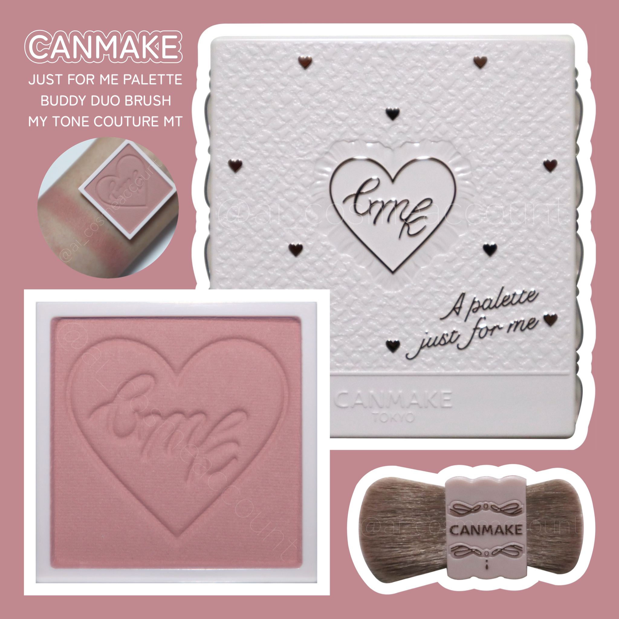 マイトーンクチュール/キャンメイク/メイクアップキットを使ったクチコミ（1枚目）