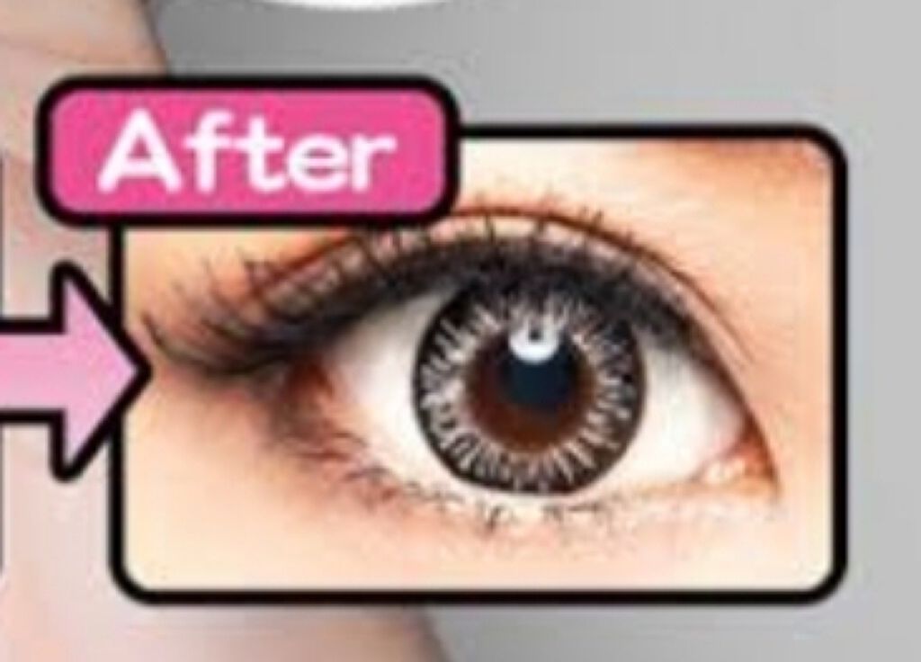 Tutti Color contact/Qoo10/カラーコンタクトレンズを使ったクチコミ(4枚目)