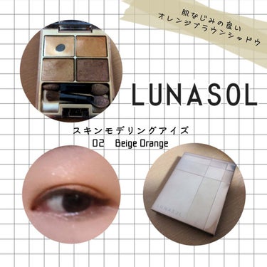 スキンモデリングアイズ/LUNASOL/アイシャドウパレットを使ったクチコミ（1枚目）