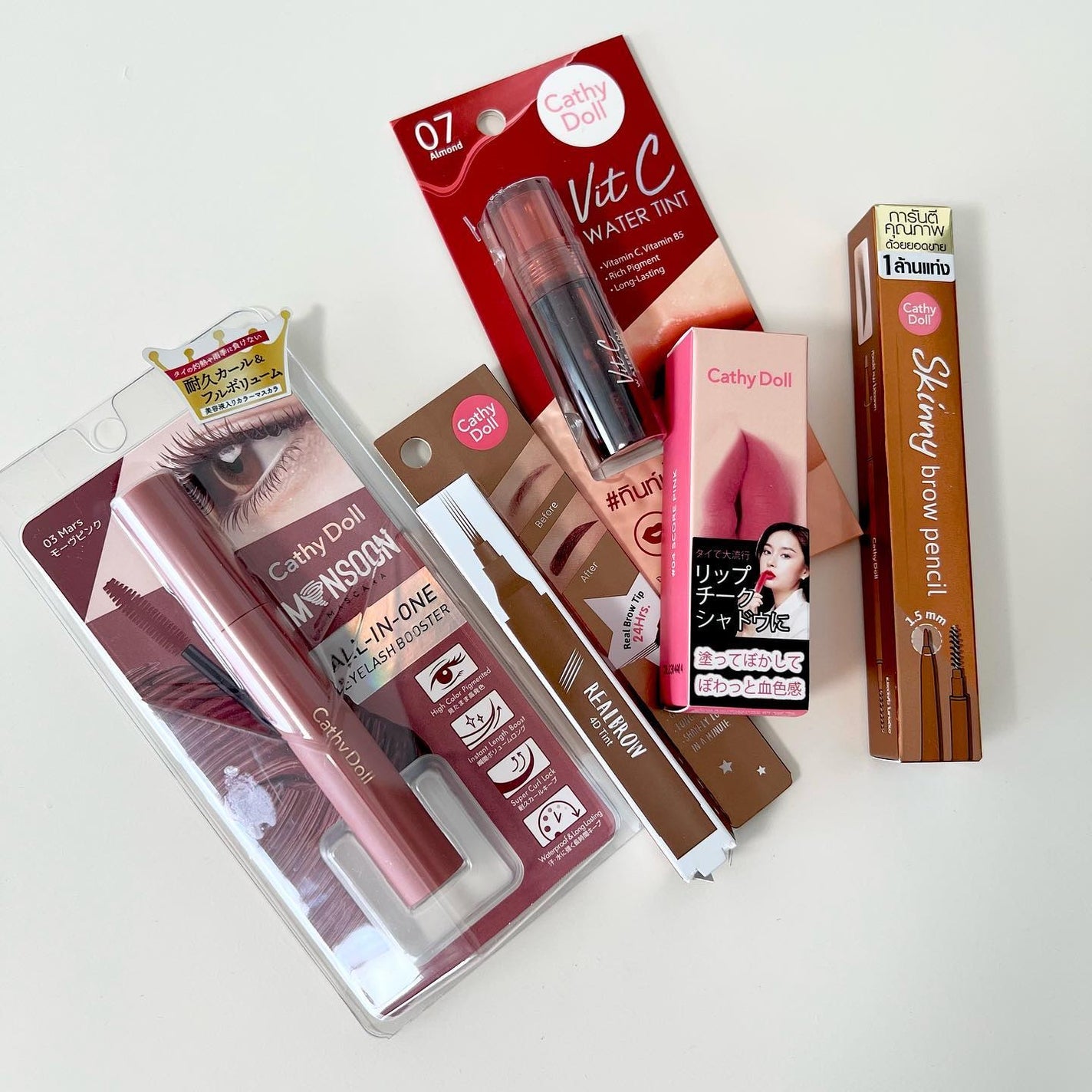 リップアンドチーク ヌードマットティント/CathyDoll/リップティントを使ったクチコミ(5枚目)