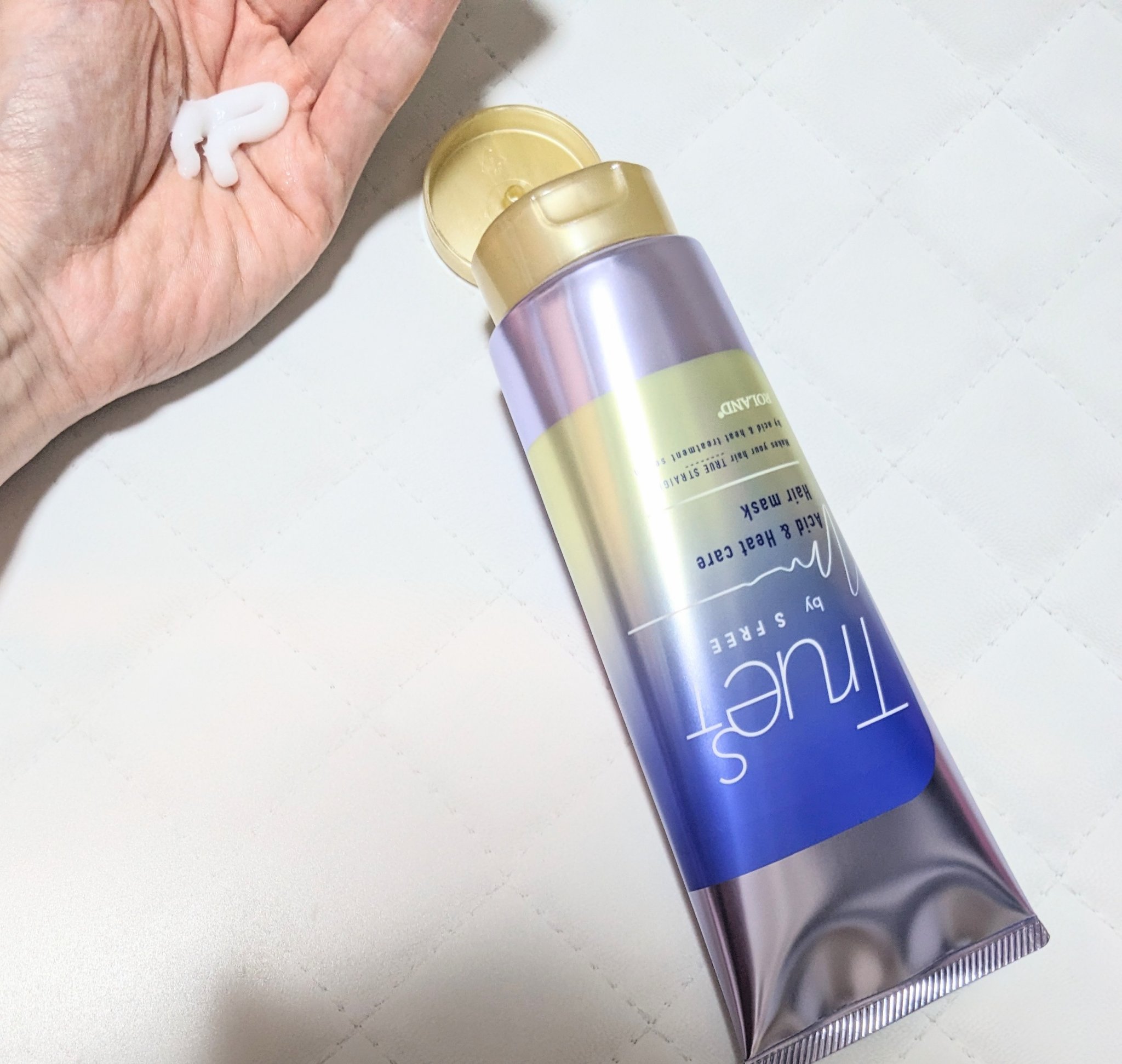 酸熱TRヘアマスク/TRUEST/ヘアマスク・ヘアパックを使ったクチコミ（2枚目）