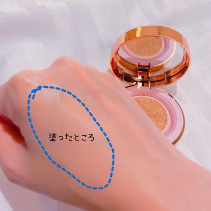 ピンクティーツリーカバークッション/APLIN/クッションファンデーションを使ったクチコミ(5枚目)