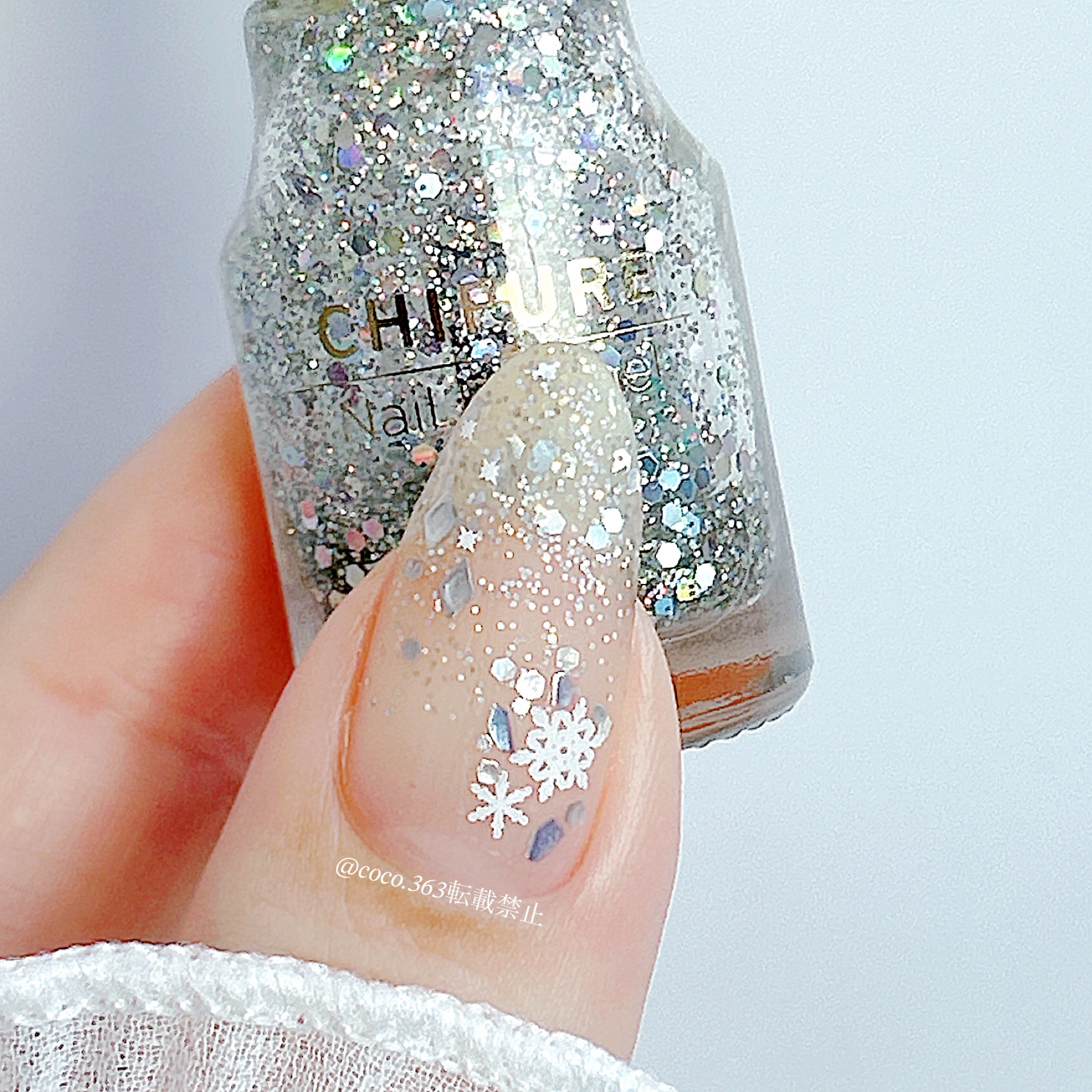 ネイル エナメル/ちふれ/マニキュアを使ったクチコミ（3枚目）