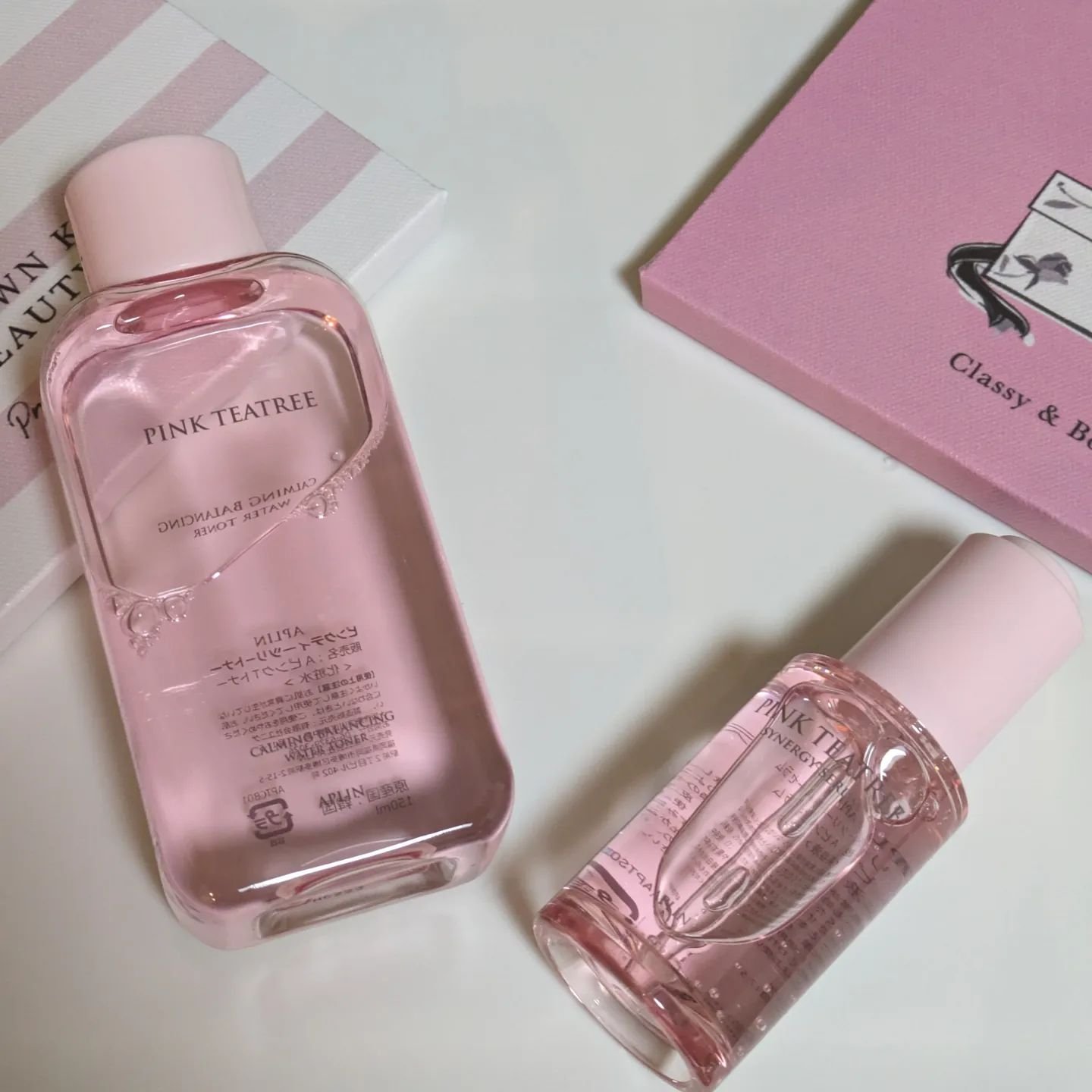 ピンクティーツリートナー/APLIN/化粧水を使ったクチコミ（1枚目）