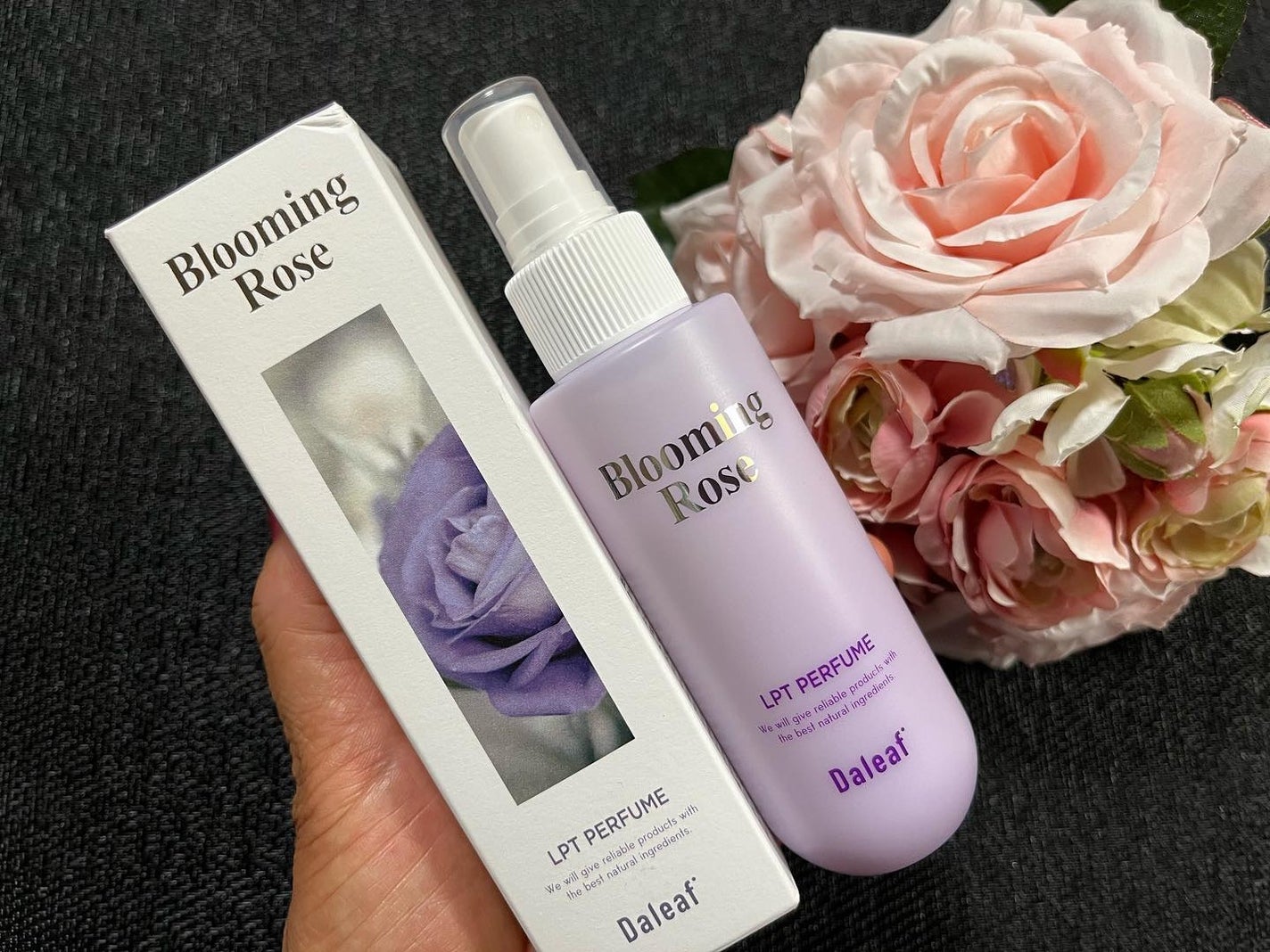 パフュームヘアパックインミスト Pink Breeze/Daleaf/アウトバストリートメントを使ったクチコミ(1枚目)