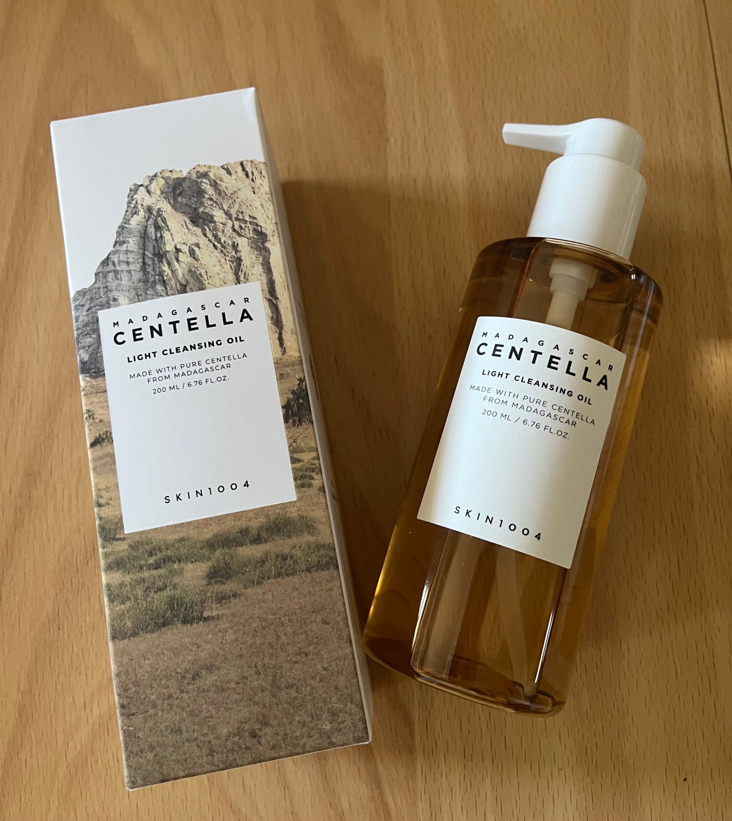 センテラ ライトクレンジングオイル/SKIN1004/オイルクレンジングを使ったクチコミ(1枚目)