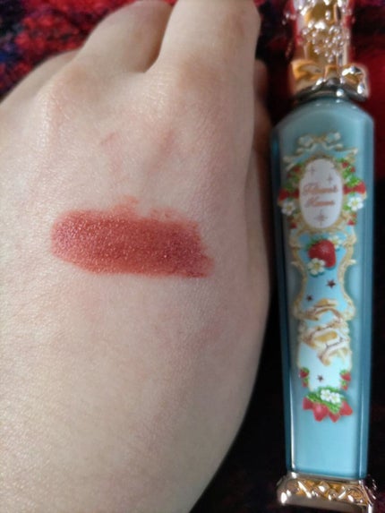 ストロベリーロココシリーズ クラウドマットリップ/FlowerKnows/リップグロスを使ったクチコミ(3枚目)