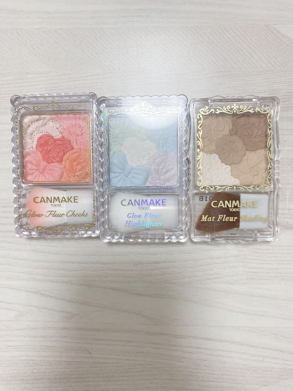 グロウフルールチークス/キャンメイク/パウダーチークを使ったクチコミ（1枚目）