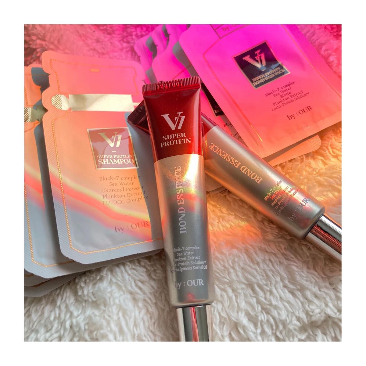 V7 スーパープロテイン シャンプー/by : OUR/サロンシャンプーを使ったクチコミ(9枚目)