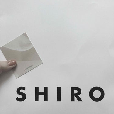 SHIRO シロ パフューム INTRODUCTIONのクチコミ「[shiro introduction]

前から欲しい欲しいと思っていた香水、shiroのi.....」（1枚目）
