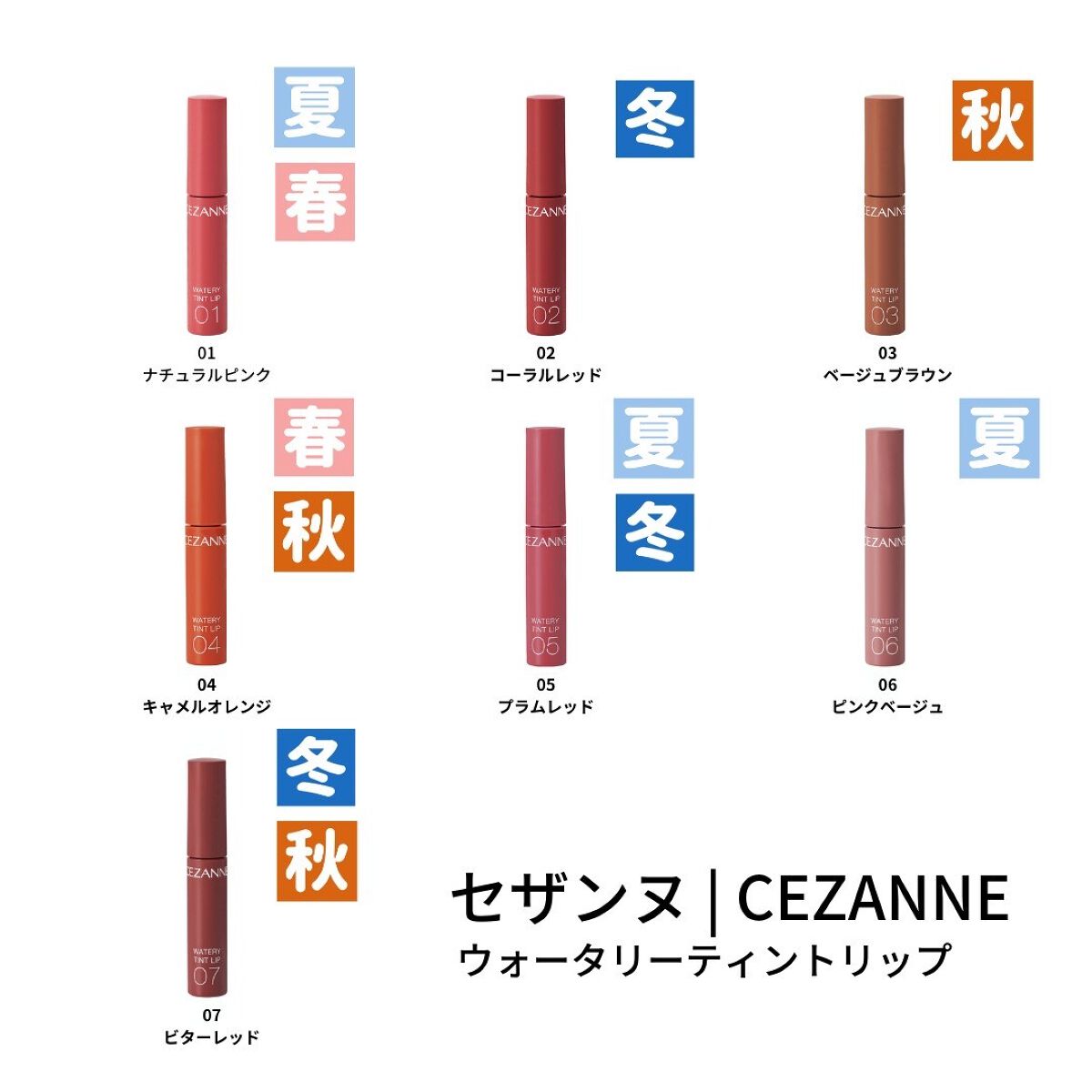 ウォータリーティントリップ/CEZANNE/リップティントを使ったクチコミ（1枚目）