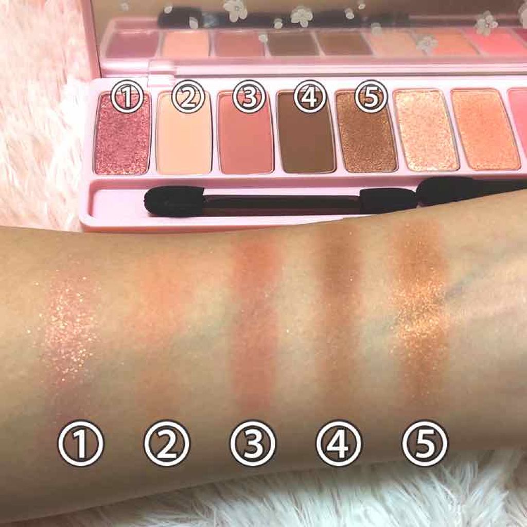 プレイカラー アイシャドウ/ETUDE/アイシャドウパレットを使ったクチコミ(3枚目)