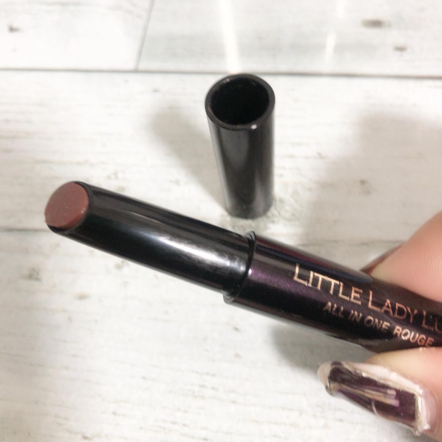 リトルレディ リュクス オールインワンルージュのクチコミ「本日の#断捨離コスメ

#リトルレディリュクス 
#オールインーワンルージュ
17 ヌーディモ.....」（3枚目）