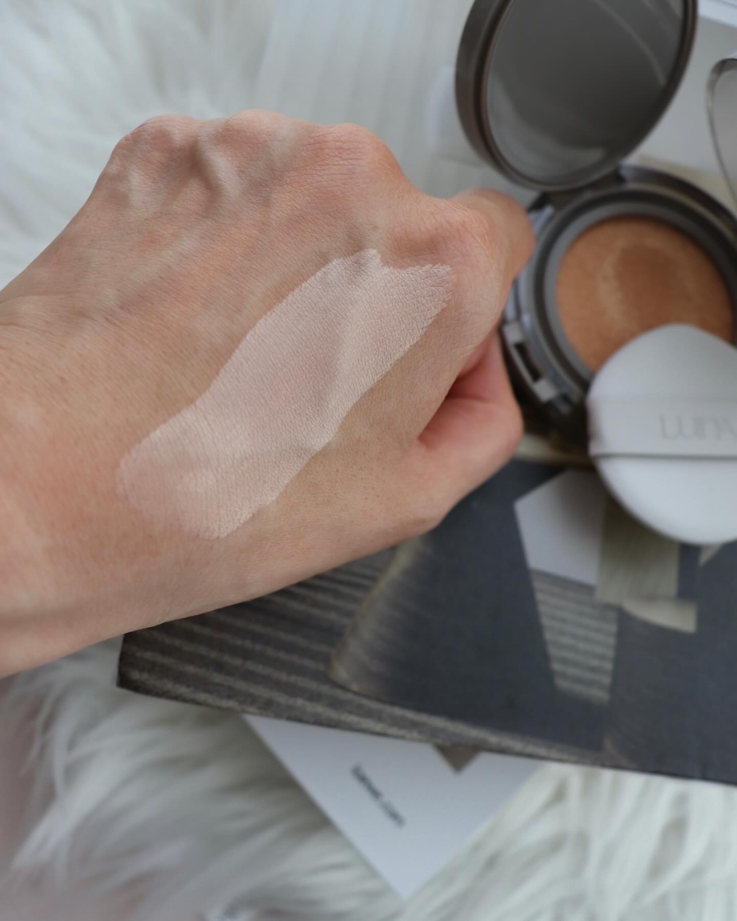 ブラーカバークッション/LUNA/クッションファンデーションを使ったクチコミ（3枚目）