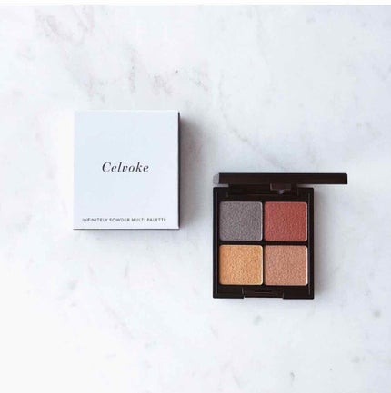 インフィニトリー パウダー マルチパレット/Celvoke/アイシャドウパレットを使ったクチコミ(2枚目)