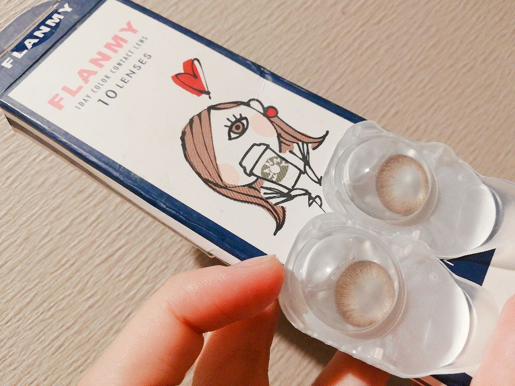 FLANMY 1day/FLANMY/ワンデー（１DAY）カラコンを使ったクチコミ（1枚目）