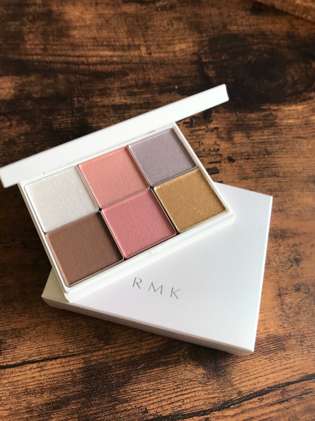 プリズマティックラスター アイシャドウパレット/RMK/アイシャドウパレットを使ったクチコミ(1枚目)