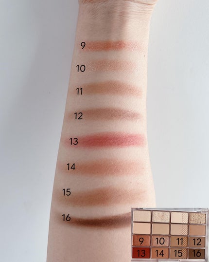 ソフトブラーリングアイパレット/wakemake/アイシャドウパレットを使ったクチコミ(6枚目)