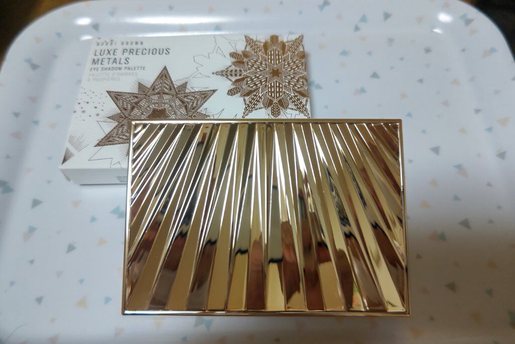 リュクス プレシャス メタルズ アイシャドウ パレット/BOBBI BROWN/アイシャドウパレットを使ったクチコミ（1枚目）