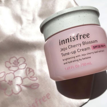 チェリーブロッサム トーンアップ クリーム UV/innisfree/フェイスクリームを使ったクチコミ（1枚目）