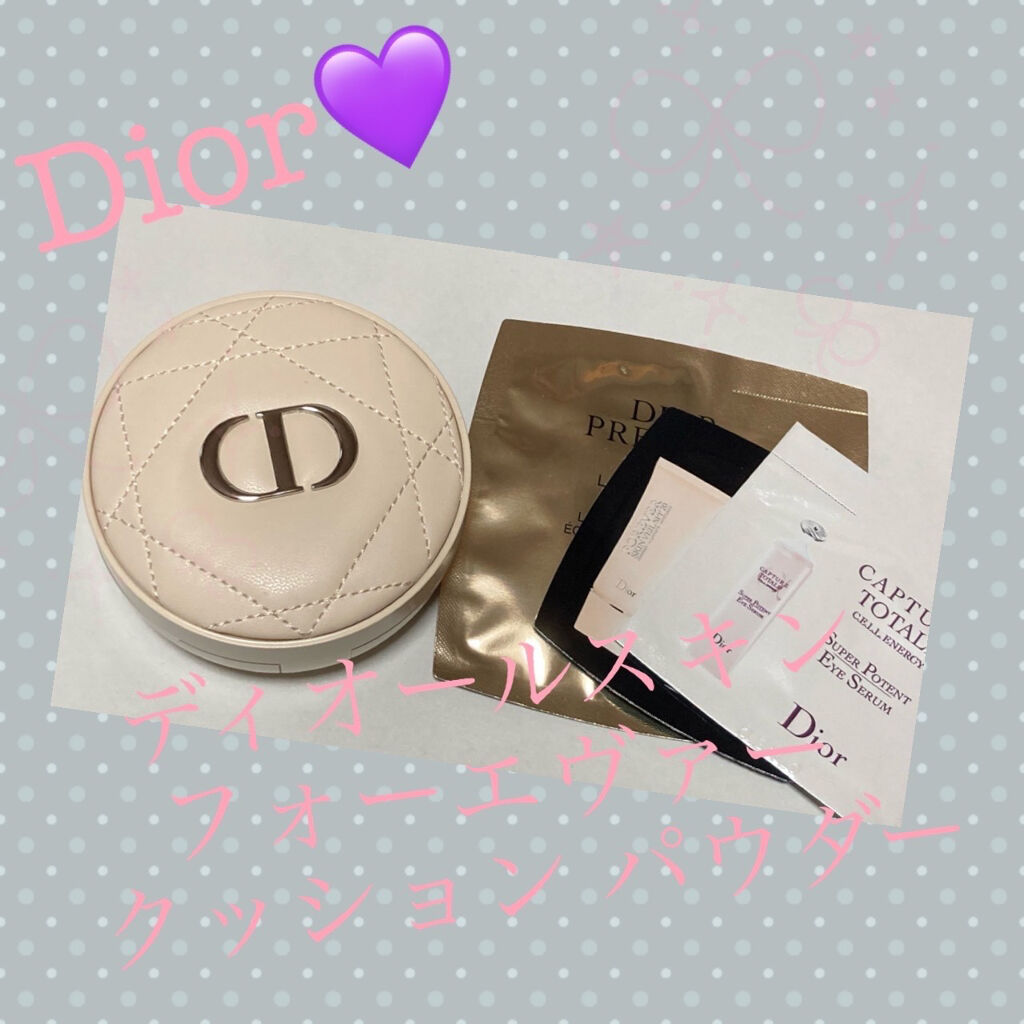 ディオールスキン フォーエヴァー クッション パウダー/Dior/ルースパウダーを使ったクチコミ（1枚目）