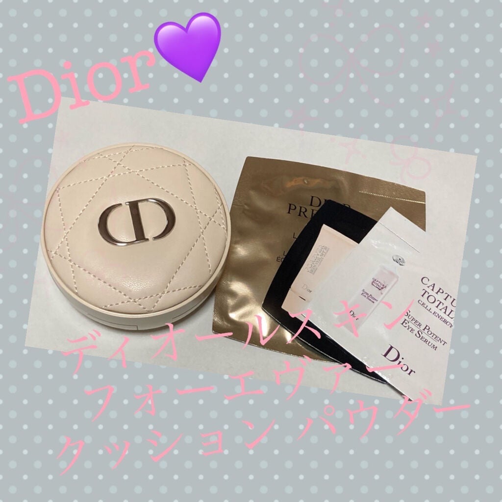 ディオールスキン フォーエヴァー クッション パウダー/Dior/ルースパウダーを使ったクチコミ(1枚目)