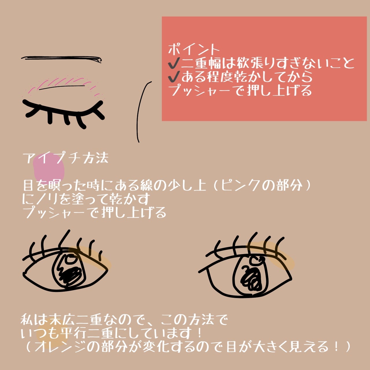 描くふたえアイライナー/CEZANNE/リキッドアイライナーを使ったクチコミ(2枚目)