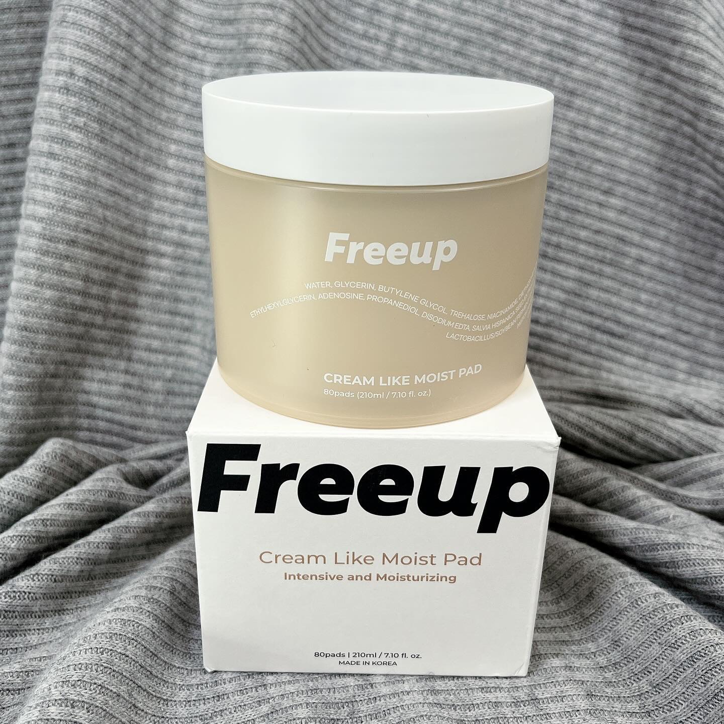 クリームライクモイストパッド/FREEUP/トナーパッドを使ったクチコミ（3枚目）