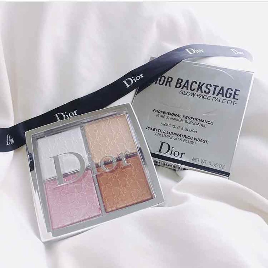 ディオール バックステージ フェイス グロウ パレット/Dior/ハイライトを使ったクチコミ(1枚目)