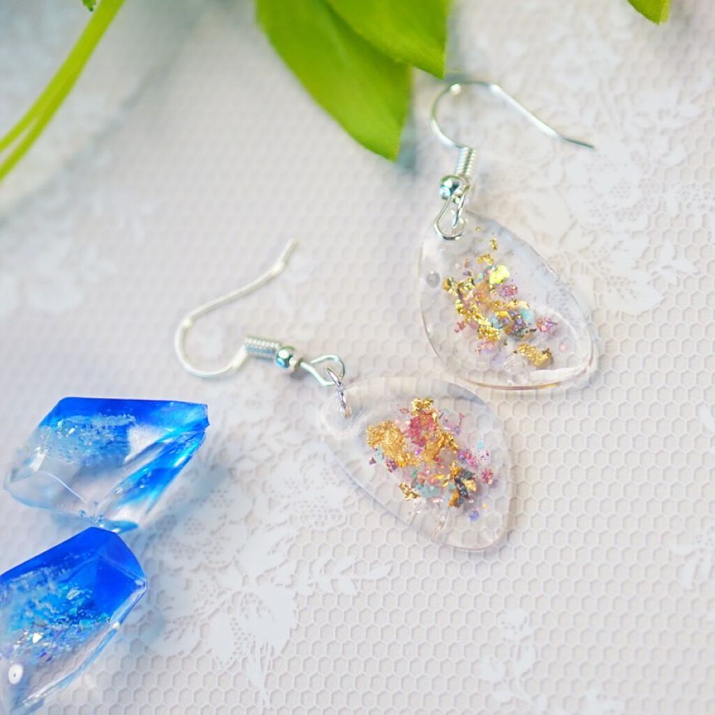 ちっちみ on LIPS 「🕊𓂃𓈒𓏸#レジンアクセサリーキット@sunwardshopピ..」(5枚目)