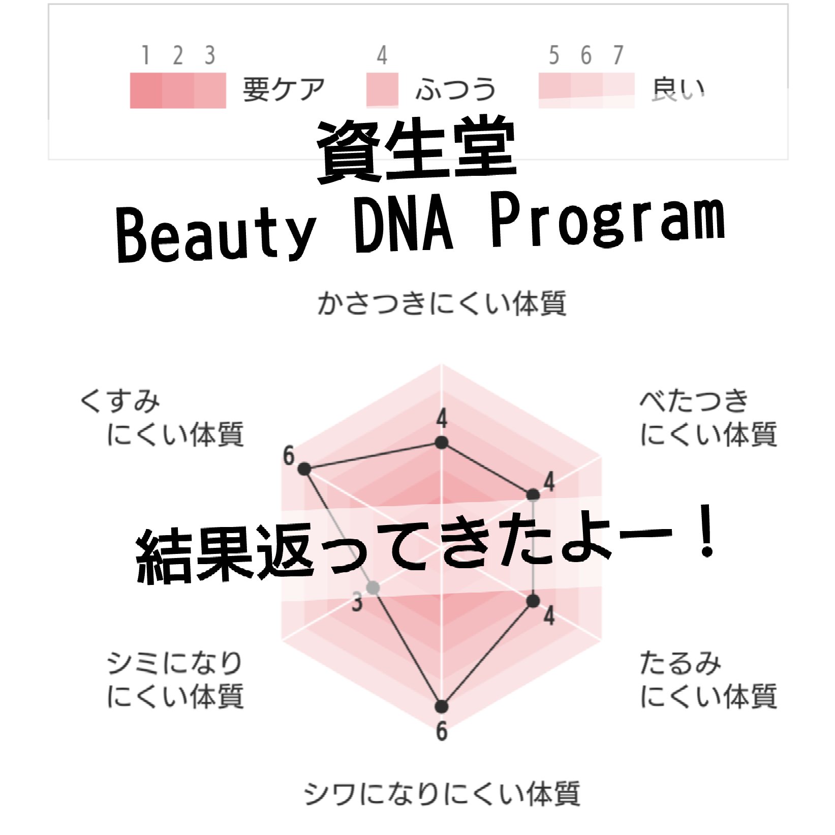 Beauty DNA Program/資生堂/その他を使ったクチコミ（1枚目）