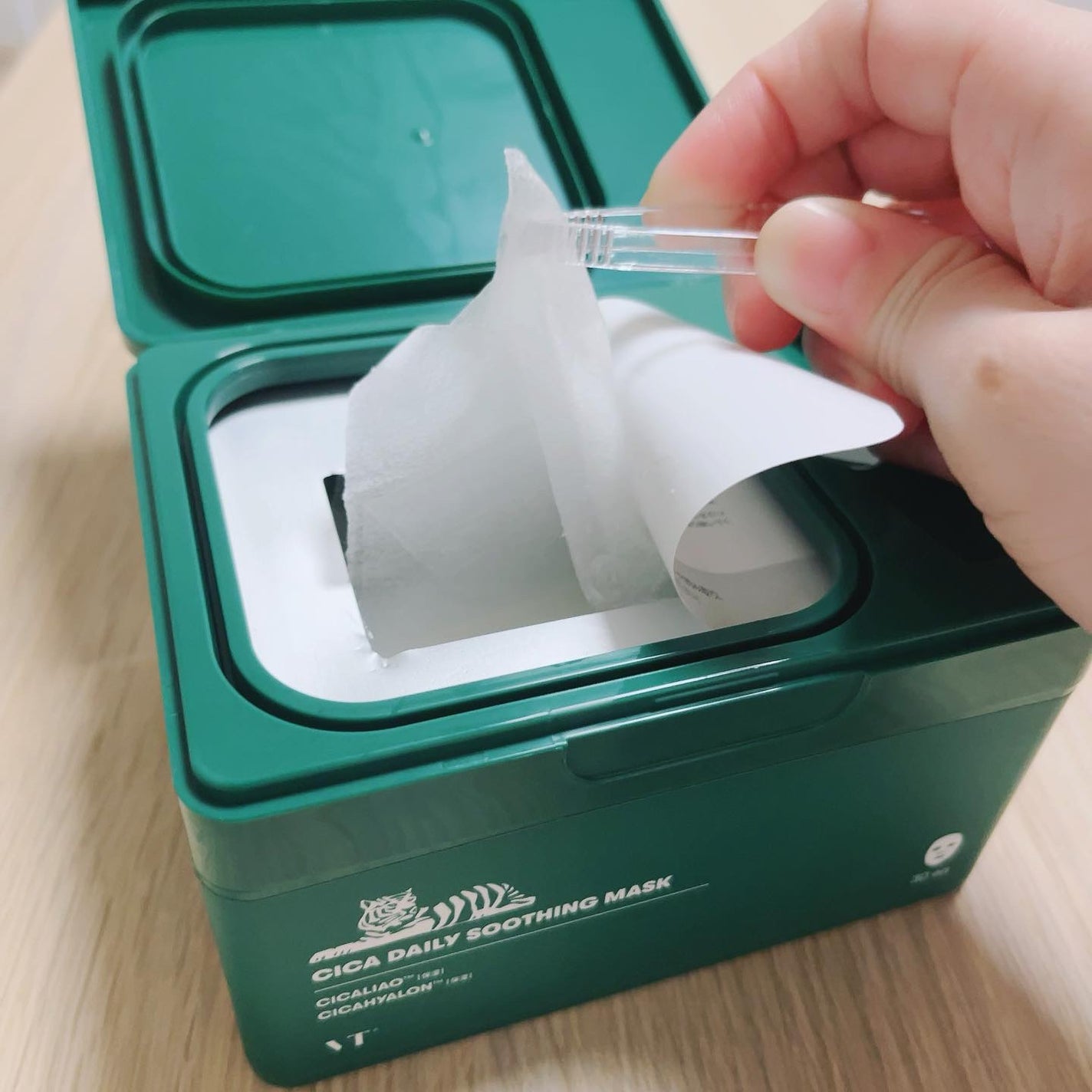 CICA デイリースージングマスク/VT/シートマスク・パックを使ったクチコミ(2枚目)