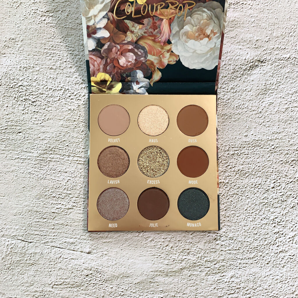 シャドウパレット ColourPop/ColourPop/アイシャドウパレットを使ったクチコミ（3枚目）