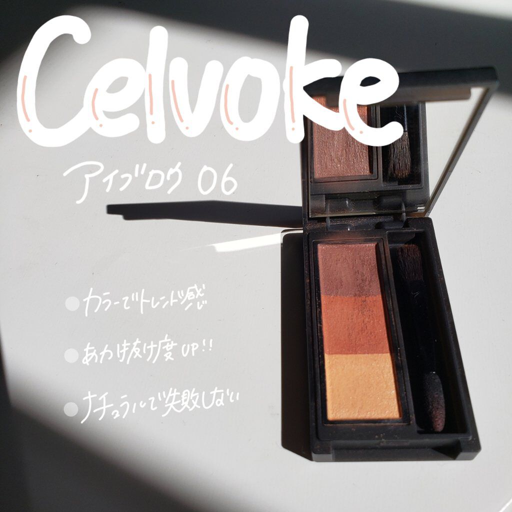 セルヴォーク インディケイトアイブロウパウダー/Celvoke/パウダーアイブロウを使ったクチコミ(1枚目)