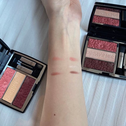 トリオ ブリック パレット<ピュア グロウ>/Dior/アイシャドウパレットを使ったクチコミ(1枚目)