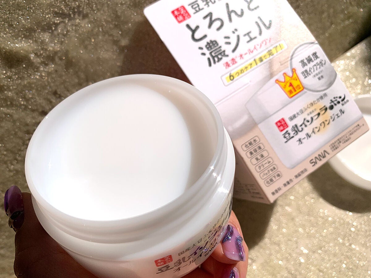 とろんと濃ジェル NC /なめらか本舗/オールインワン化粧品を使ったクチコミ(3枚目)