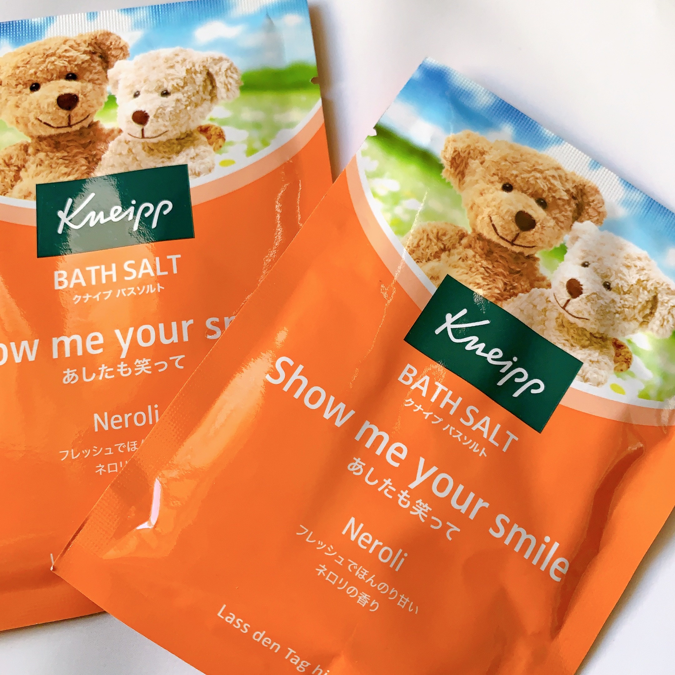 クナイプ バスソルト ネロリの香り 50g【旧】/クナイプ/無機塩系入浴剤を使ったクチコミ（1枚目）