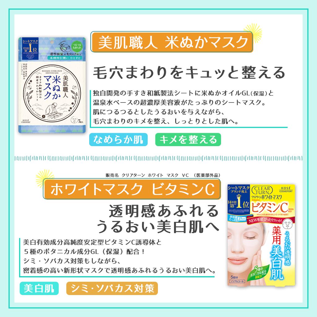 純国産米マスク EX/クリアターン/シートマスク・パックを使ったクチコミ（3枚目）